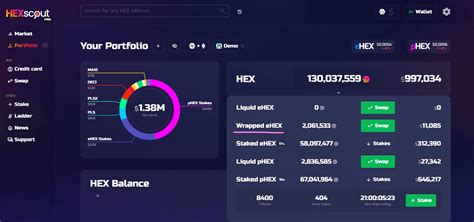 hex stake calc